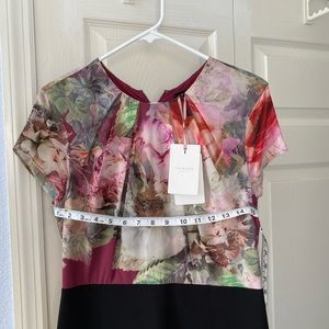 Ted Baker body con dress.